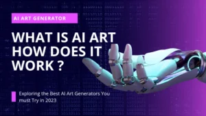 What is AI art and How does it work? Blog Thumbnail