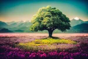 Trending AI Art that Sells in March AI-generated Spring Scenery