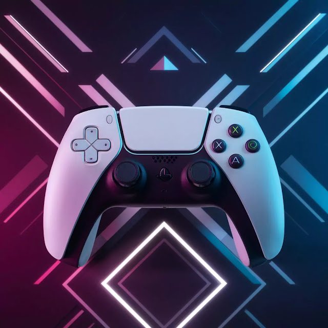 Best Prompts for Creative Advertising with Midjourney A gaming console with dynamic angles and sharp lighting