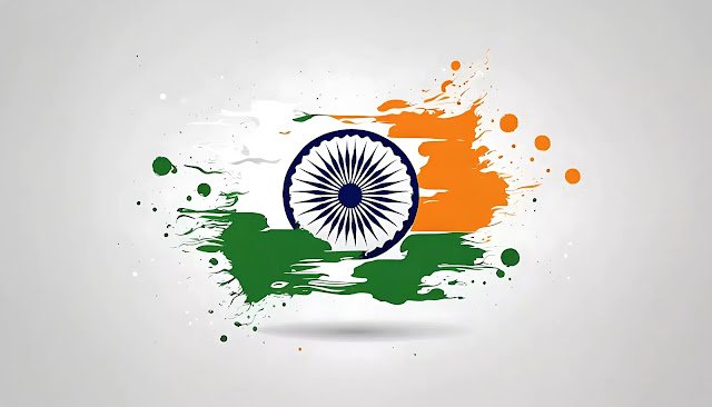Best Midjourney Prompts for 15th August Indian Independence Day Art Indian flag small size high-quality vector white background