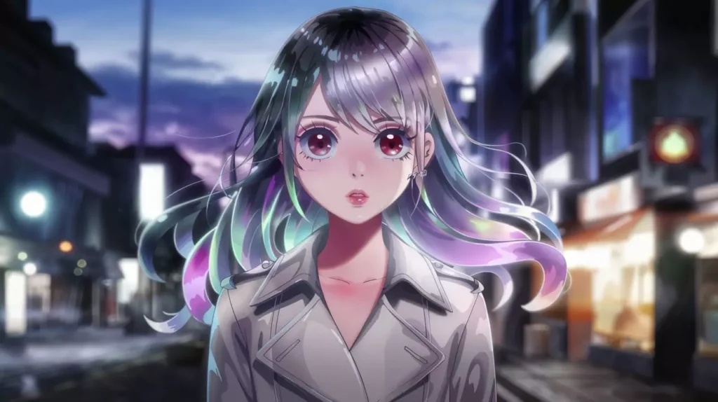 30 Best AI Art Prompts for Anime Styles AI Art Prompts for Anime - Beautiful young woman, large expressive anime eyes, flowing iridescent silver hair.