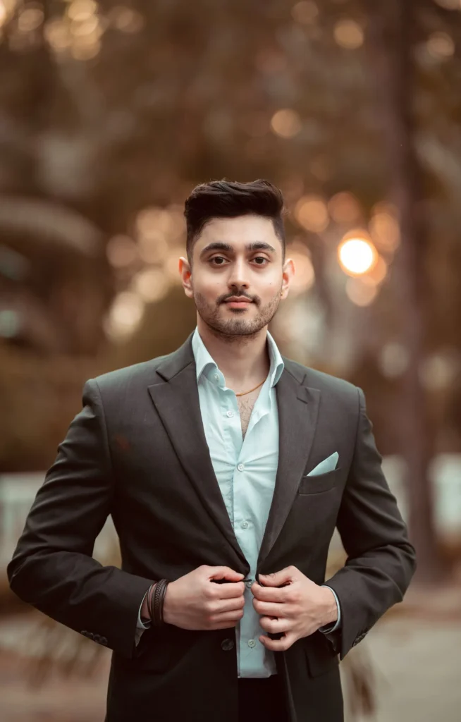 Durga Puja Gemini AI Prompts for boys featuring a man refference image for AI image creation by AI Artz